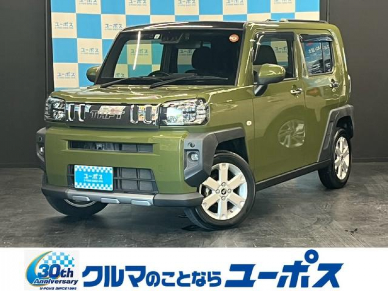 ダイハツ タフト Gターボ　クロムベンチャー　OP5年保証対象車　スカイフィールトップ　純正SDナビ　バックモニター　スマートアシスト　ドライブレコーダー　クルーズコントロール　クリアランスソナー　ブレーキホールド　オートライト　ETC