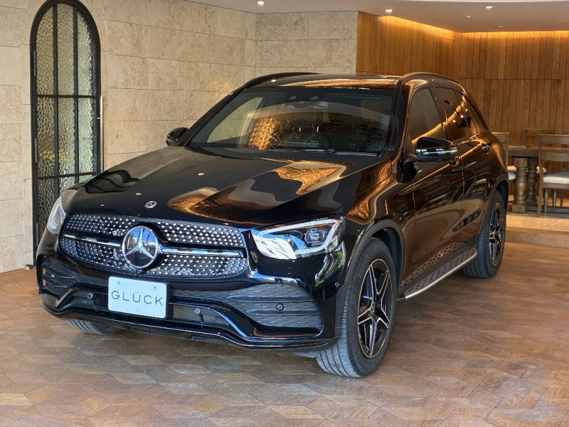 メルセデスベンツ GLC GLC220d 4マチック ナイトED 4WD 特別仕様車　1オーナー AMGスタイリングPKG ナイトPKG　19インチアルミ(ブラック塗装)　サンルーフ　ACC　BSM　ブラックアッシュウッドインテリア　パワーシート　シートヒーター　シートメモリー　ETC