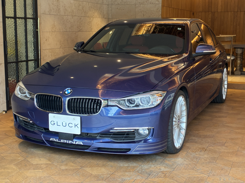 アルピナ B3 B3ビターボ リムジン 左H　スウィッチトロニック8AT　Akrapovicステンレスマフラー　赤レザー　シートヒーター　スポーツ・サスペンション　レザーダッシュボード　アルピナCLASSIC20インチAW　アルピナ・フロントリアスポイラー 社外レーダー