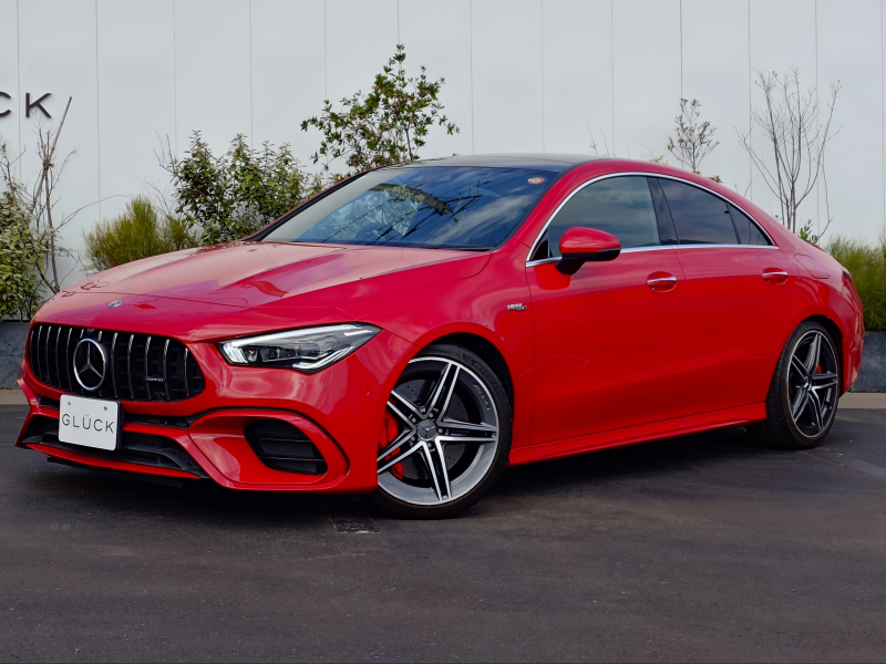 AMG CLAクラス CLA45S 4マチックプラス 4WD　パフォーマンス＆アドバンスドPkg パノラマSR シートヒーター シートクーラー 360°カメラ RSP LED HUD パフォーマンスサウンド パフォーマンスシート レーンチェンジアシス ステアリングアシスト 19インチAW