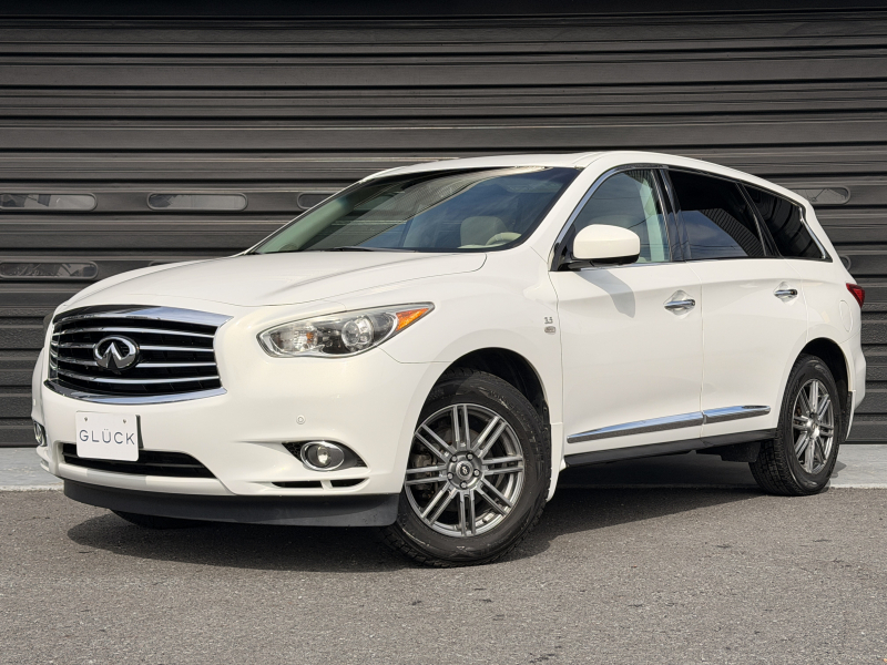 インフィニティ QX 60 3.5 4WD 禁煙車 7人乗り パノラミックルーフ 純正18AW 全周囲カメラ 電動ステアリングコラム Bluetooth ヒーター付フロントシート ステアリングヒーター パワーテールゲート ヘッドレストモニター ETC クルコン