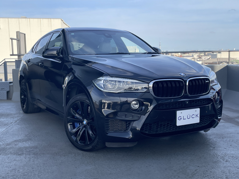 BMW X6 M 4WD　電動ガラスサンルーフ  20インチブラックアルミ コンフォートアクセス パワーテールゲート ソフトクローズドア HUD