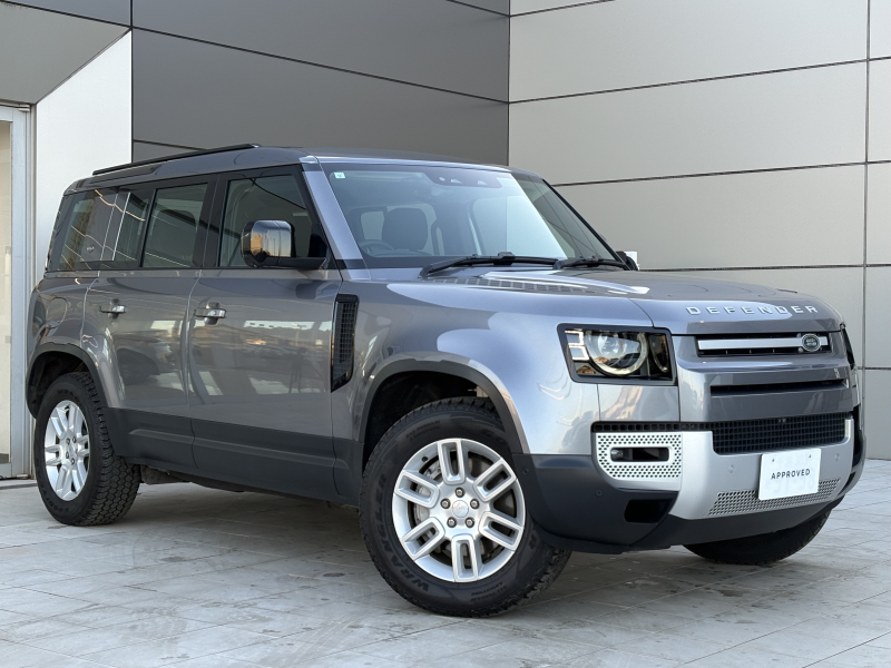 ランドローバー ディフェンダー 110 S 3.0L D300 4WD  1オーナー 禁煙車 スライディングパノラミックルーフ 電子制御エアサスペンション フロントシートヒーター PiviProシステム アダプティブクルーズコントロール 3Dサラウンドカメラ レーンキープアシスト ブラインドスポットアシスト アダプティブクルーズコントロール