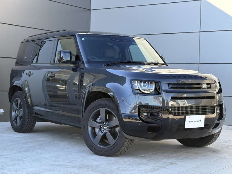 ランドローバー ディフェンダー 110X DynamicHSE D300 4WD 1オーナー 禁煙車 スライディングパノラミックルーフ シートヒーター＆ベンチレーション 電子制御エアサスペンション エアクオリティーセンサー MERIDIANサウンドシステム アンビエントライト 3Dサラウンドカメラ スライディングパノラミックルーフ フロントヒーター＆ベンチレーション