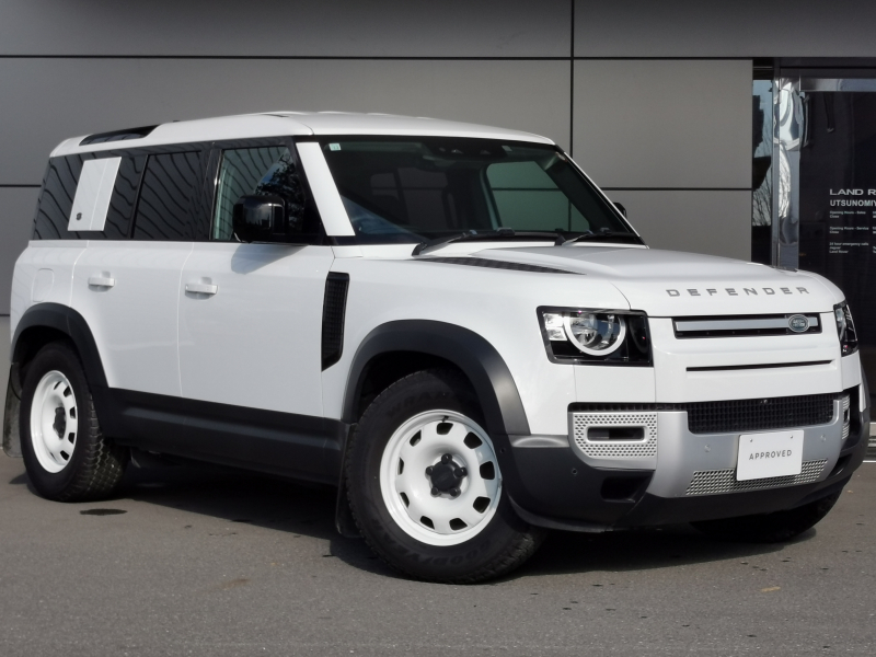 ランドローバー ディフェンダー 110 2.0L P300 4WD 1オーナー 禁煙車 エアサス シートヒーター コールドクライメ-トパック ハンドルヒ-タ- アダプティブクル-ズコントロ-ル PiviPro ブラインドスポットモニタ ブレーキホールド