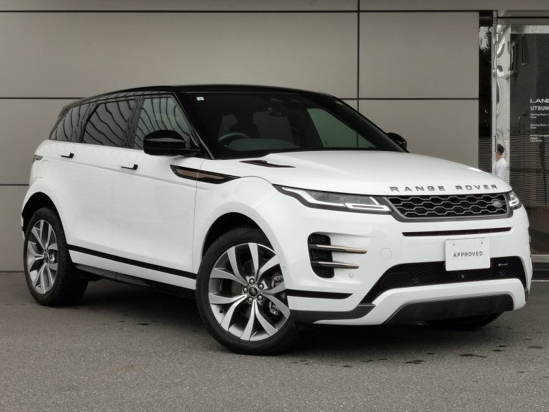 ランドローバー レンジローバー EVOQUE RダイナミックS2.0L D200 4WD 1オーナー フロントシートヒーター プレミアムLEDヘッドライト 20インチスタイル5076 ステアリングホイールヒーター ブラックコントラストルーフ パワーテールゲート アップルカープレイ アンドロイドオート
