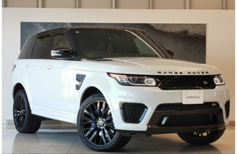 ランドローバー レンジローバーSPORT スポーツAバイオグラフィダイナミック4WD 禁煙車　電子制御エアサスペンション　V8スパーチャージャー16Way電動フロントシート(ヒーター付き） リア席シートヒーター 黒ルーフドライブパック ACC オートハイビームアシスト ブラインドスポットアシストカーボンフィニッシュインテリア