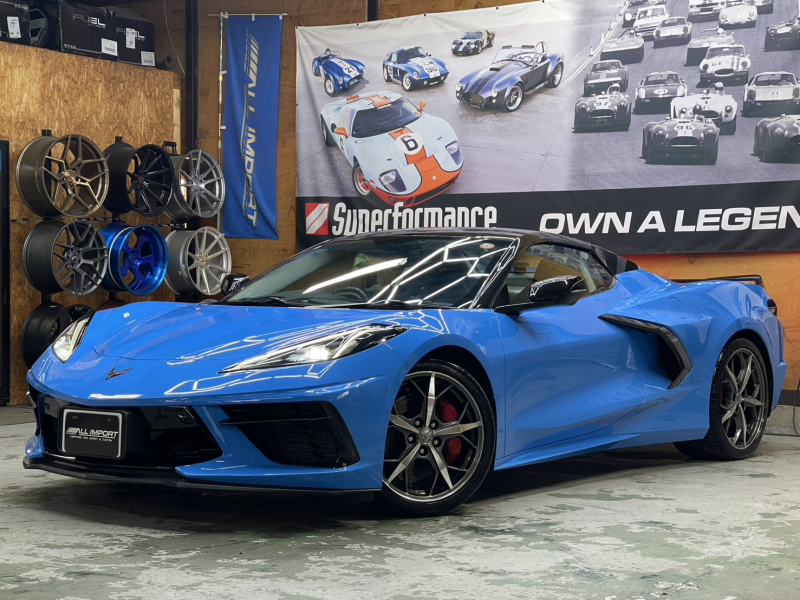 シボレー コルベット コンバーチブル　正規D車　Z51パフォーマンスPKG　Bremboレッドキャリパー　BOSEスピーカー