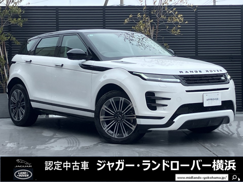 ランドローバー レンジローバー EVOQUE ダイナミックSE 2.0L D200 4WD 1オーナー ブラックパック コントラストルーフ 20インチスタイル1085ホイール コールドクライメートコンビニエンスパック コンフォートパック 全席シートヒーター ステアリングヒーター アンビエントライト