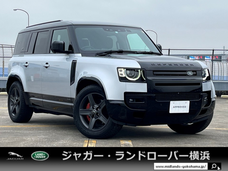 ランドローバー ディフェンダー 110X 3.0L D300 4WD 1オーナー ブラックパック 急速クーラーボックス 3ゾーンエアコン 20インチスタイル5094ホイール コールドクライメートコンビニエンスパック コンフォート＆コンビニエンスパック サンルーフ MERIDIANサラウンド