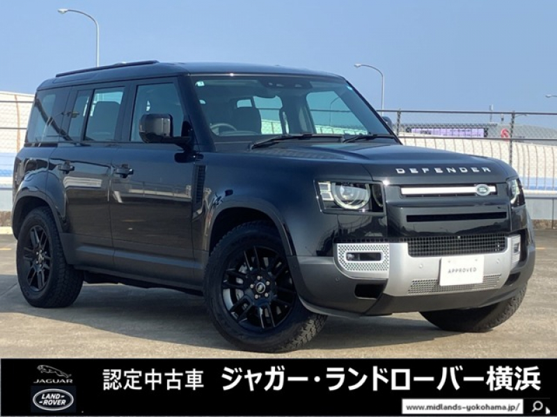ランドローバー ディフェンダー 110 S 3.0L D350 4WD 1オーナー エアサスペンションパック スライディングパノラミックルーフ フロントシートヒーター 19インチスタイル6010グロスブラックホイール 11.4インチタッチスクリーン プレミアムLEDヘッドライト コンフィギュラブルオートロック ワイヤレスデバイスチャージング 3Dサラウンドカメラ