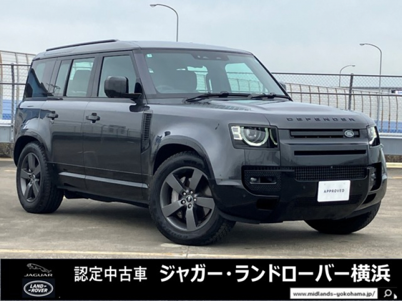 ランドローバー ディフェンダー 110 XダイナミックHSE 3.0L D350 4WD 1オーナー 7人乗り エアサスペンションパック スライディングパノラミックルーフ フロントシートヒーター＆クーラー クリアサイトインテリアリヤビューミラー MERIDIANサウンドシステム マトリックスLEDヘッドライト  エクステンデッドブラックエクステリア パック 3Dサラウンドカメラ