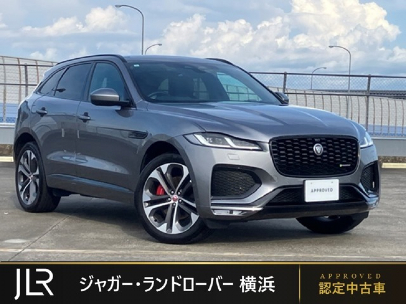 ジャガー F-PACE RダイナミックSE2.0L D200 4WD 1オーナー 21インチスタイル5104 スライディングパノラミックルーフ ブラックエクステリアパック ピクセルLEDヘッドライト 16way電動調節フロントシート ヘッドアップディスプレイ プライバシーガラス 電動調節ステアリングコラム MERIDIANサウンド ステアリングホイールヒーター
