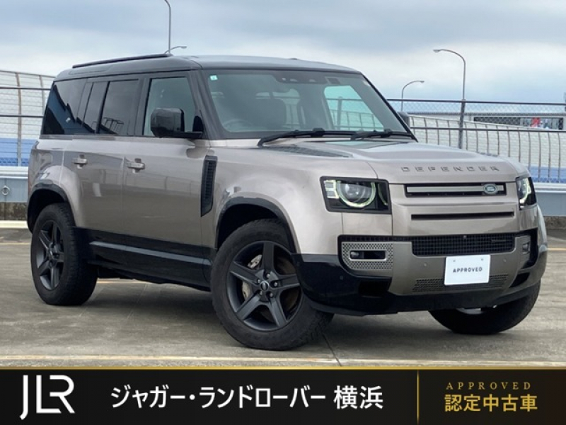 ランドローバー ディフェンダー 110X DynamicHSE D300 4WD 7人乗り エアサスペンション スライディングパノラミックルーフ フロントシートヒーター＆クーラー ステアリングホイールヒーター 20インチスタイル5094ダークグレイ5スポークホイール MERIDIANサウンドシステム  プライバシーガラス プレミアムLEDヘッドライト 3Dサラウンドカメラ