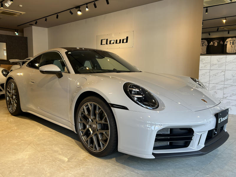 ポルシェ 911(Type992) Carrera PDK 992後期型 スポーツクロノPKG スポーツエグゾースト エアロキット 軽量カーボンルーフ OP449万