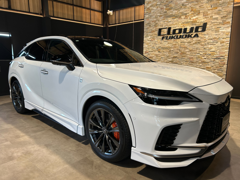レクサス RX 350Fスポーツ ワンオーナー TRDフルエアロ(フロント/サイド/リア) TRDマフラー パノラマルーフ デジタルインナーミラー
