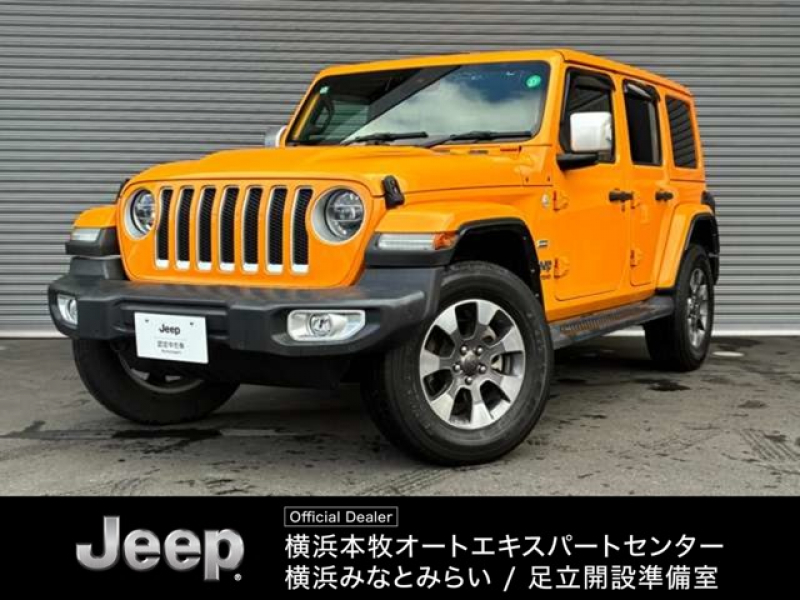 ジープ ラングラー アンリミテッド オーバーランド ナチョ 4WD　限定200台　オーバーランドナチョ ワンオーナー　シルバードアミラー　純正ナビ・フルセグTV　JEEPロゴハードタイヤカバー　MOPAR製ヘッドライナー　OVERLAND刺繍入り革シート 認定中古車