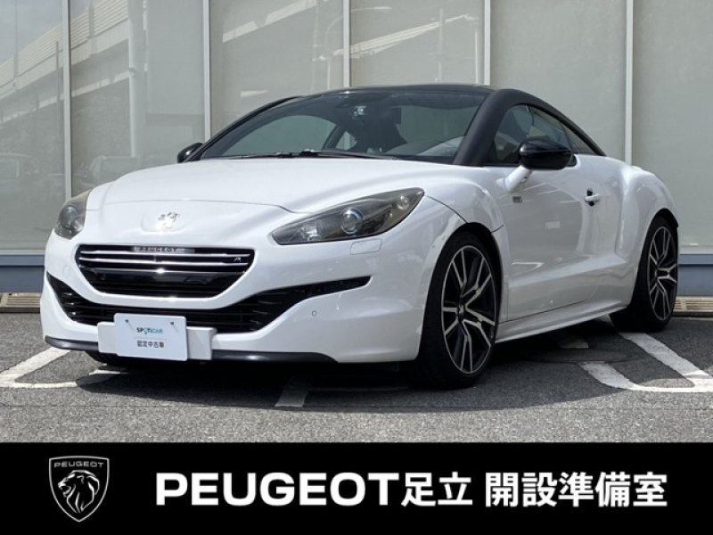 プジョー RCZ R　左ハンドル　6速MT　保証なし現状販売　車検R10年4月　クルーズコントロール　カロッツェリアナビ　フルセグTV　バックカメラ　Bluetooth接続　パーキングセンサー　19インチアルミホイール　2本出しマフラー　ETC車載器