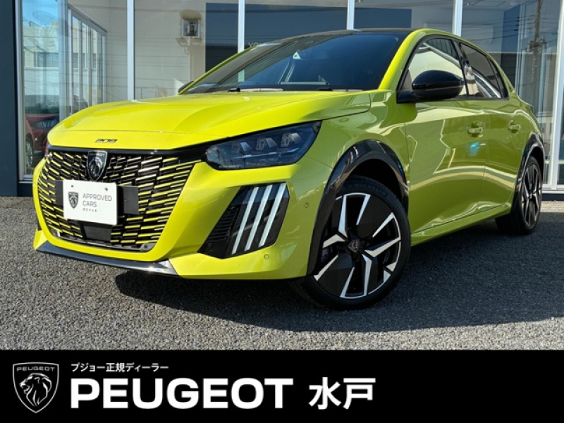 プジョー 208 5ドア GT 新車延長保証継承・ピュアガソリン・