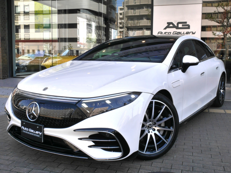 メルセデスベンツ EQS 450+AMGラインPKG　 右ハンドル　AMG21インチ鍛造　パノラマルーフ 　リアエンターテイメントPKG　リアコンフォートPKG　正規ディーラー車
