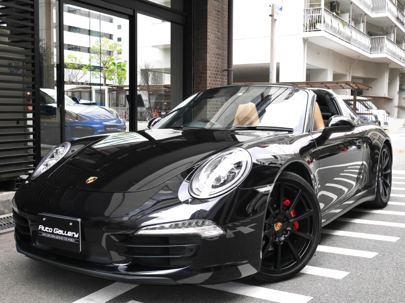 ポルシェ 911(Type991.1) タルガ4　7PDK　スポーツクロノPKG　4WD 　右ハンドル　電動オープン　正規ディーラー車　