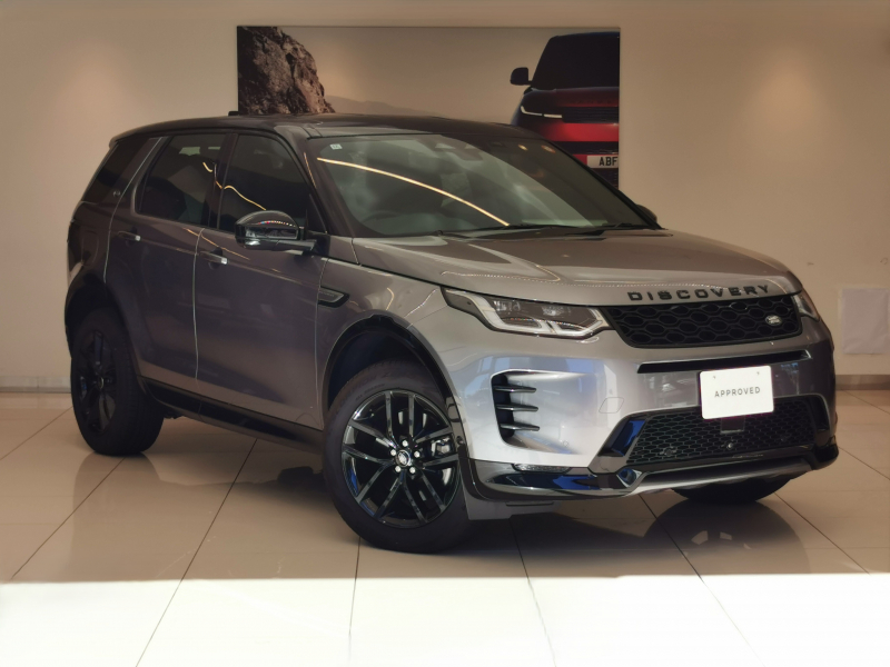 ランドローバー ディスカバリースポーツ ダイナミックSE 2.0L D200 AWD 1オーナー 7人乗り 白黒革シート MERIDIANサウンド ブラックエクステリアパック 19インチアルミホイール ワイヤレスデバイスチャージング 電動調整ステアリングコラム ブラックコントラストルーフ