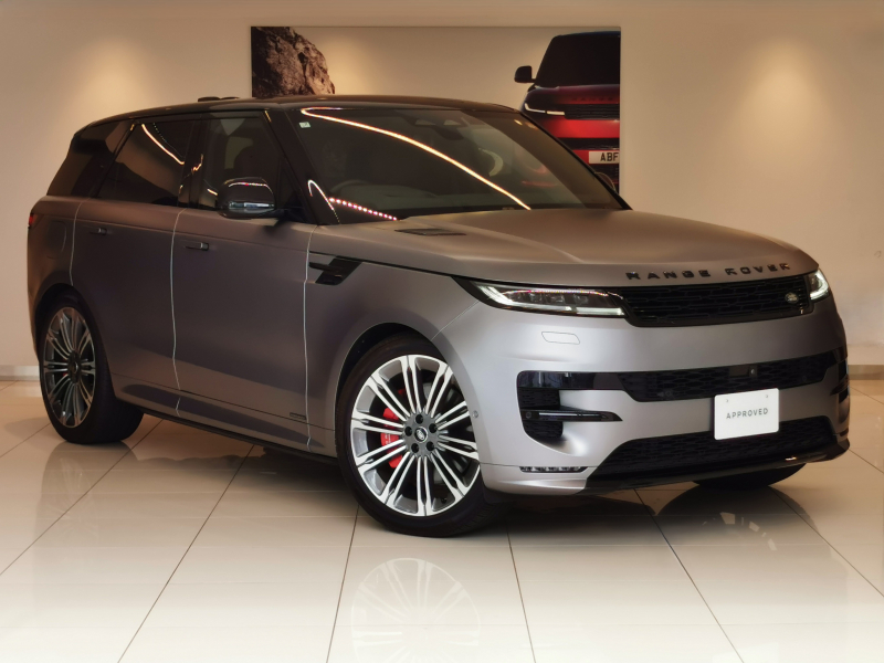 ランドローバー レンジローバーSPORT オートバイオグラフィ 3.0L P550e AWD 1オーナー ボルドー革シート サンルーフ 全席シートヒーター＆クーラー、フロントシートマッサージ 電動サイドステップ MERIDIANシグネチャー ヘッドアップディスプレイ ブラックエクステリアパック リアエンターテイメント