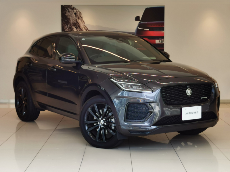 ジャガー E-PACE RダイナミックSE 2.0L P250 AWD 1オーナー 白革シート 全席シートヒーター クリアサイトインテリアリアビューミラー MERIDIANサウンド 20インチアルミホイール ブラックエクステリアパック ワイヤレスデバイスチャージング インタラクティブドライバーディスプレイ