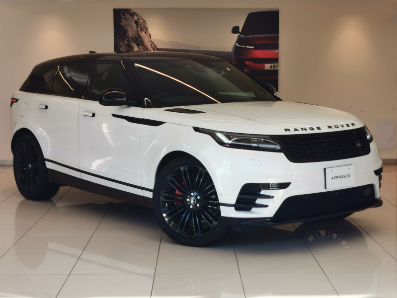 ランドローバー レンジローバー VELAR ダイナミックSE 2.0L P250 AWD 1オーナー 白黒革シート サンルーフ フロントシートヒーター＆クーラー、リアシートヒーター MERIDIANサウンド 電子制御エアサスペンション ワイヤレスデバイスチャージング ステアリングヒーター