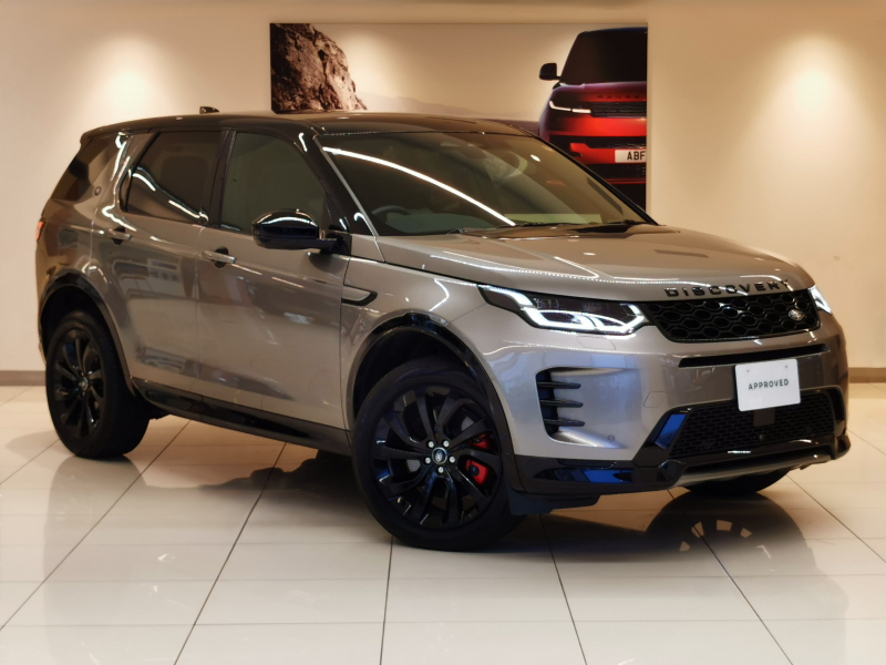 ランドローバー ディスカバリースポーツ ダイナミックSE 2.0L D200 AWD 1オーナー 白黒シート サンルーフ MERIDIAN 全席シートヒーター ブラックエクステリアパック インタラクティブドライバーディスプレイ クリアサイトインテリアリアビューミラー 20インチグロスブラックAW レッドキャリパー