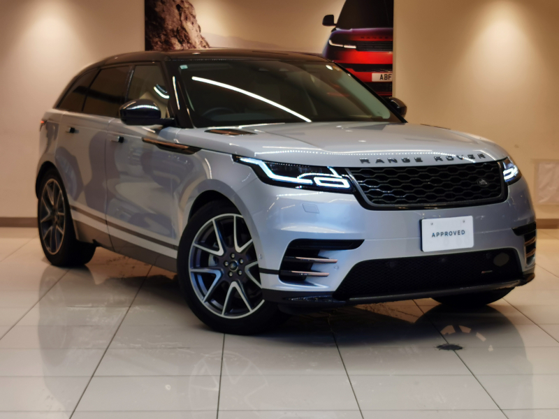 ランドローバー レンジローバー VELAR RダイナミックS 2.0L D200 AWD 1オーナー 白革シート サンルーフ フロントシートヒーター 電子制御エアサスペンション MERIDIANサウンド 21インチアルミホイール 電動調整ステアリングコラム ステアリングヒーター ブラックコントラストルーフ