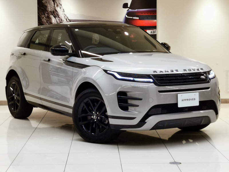 ランドローバー レンジローバー EVOQUE ダイナミックSE 2.0L D200 AWD 1オーナー 白黒革シート 全席シートヒーター MERIDIANサウンド ワイヤレスデバイスチャージング 19インチアルミホイール ステアリングヒーター ブラックコントラストルーフ パワーテールゲート メモリーシート