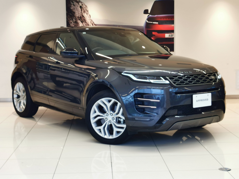 ランドローバー レンジローバー EVOQUE RダイナミックS 2.0L D180 AWD 黒革シート サンルーフ フロントシートヒーター プレミアムLEDヘッドライト 20インチアルミホイール インタラクティブドライバーディスプレイ クリアサイトインテリアリアビューミラー