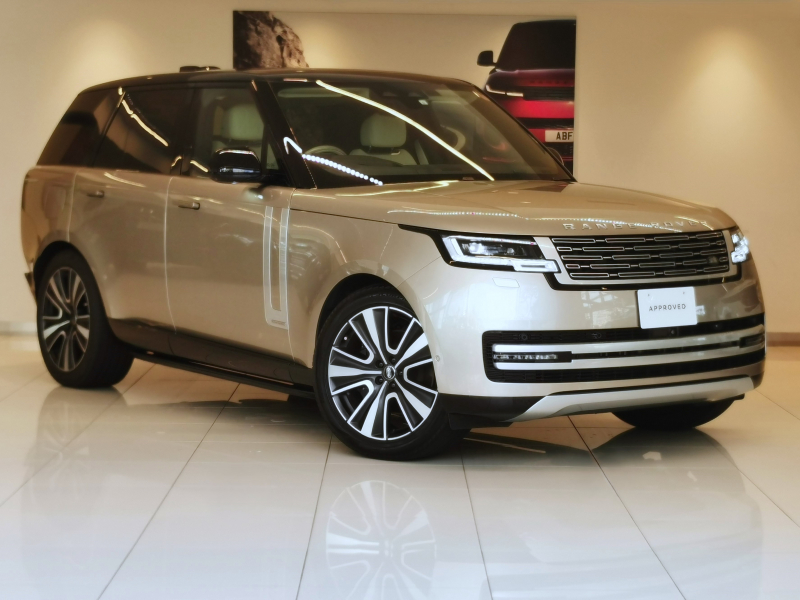 ランドローバー レンジローバー オートバイオグラフィ 3.0L D300 SWB AWD 1オーナー 白革シート サンルーフ 全席シートヒーター＆クーラー、フロントシートマッサージ MERIDIANサラウンド 電動サイドステップ ヘッドアップディスプレイ 22インチアルミホイール