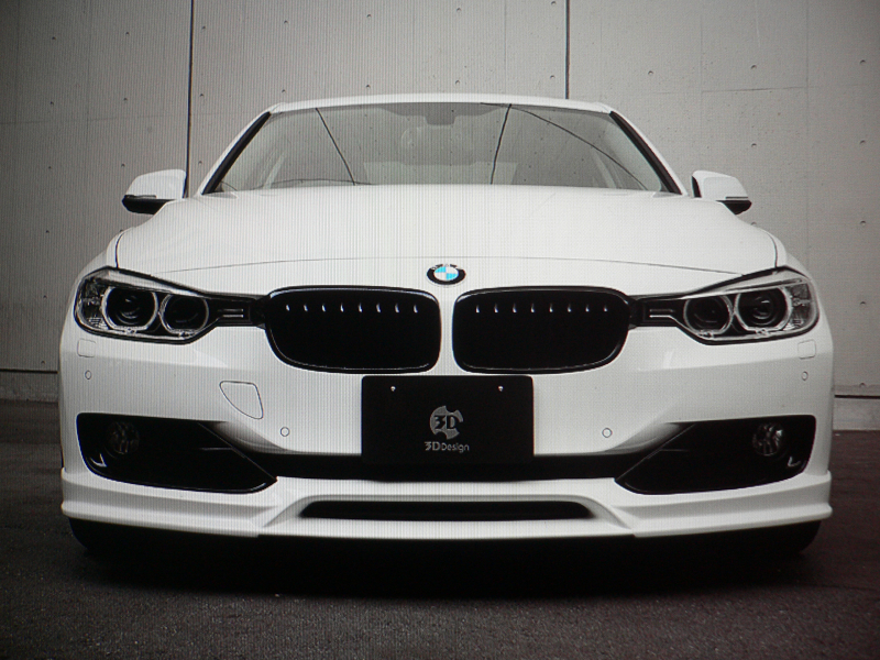 F30／F31（F30 SPORT M／c前）フロントリップスポイラー（ウレタン
