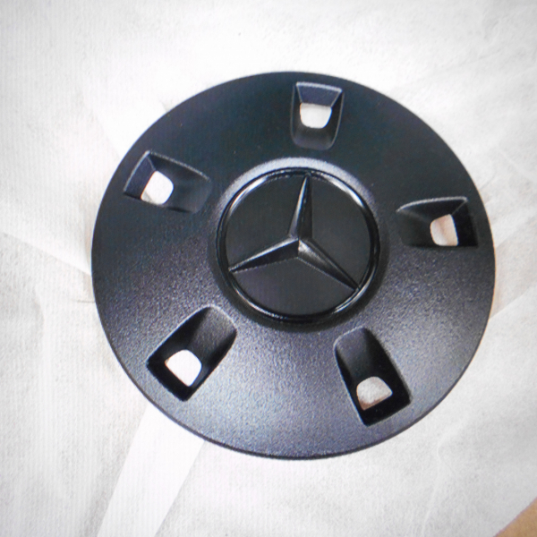 6．5×17／50×4本 スチールホイールブラック素地 センターカバー付 W447